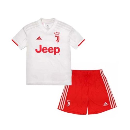 Camiseta Juventus Segunda equipo Niño 2019-20 Blanco Negro